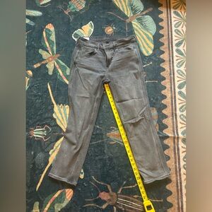 GAP Vintage Slim Mid Rise Jeans - Dark Gray sz 31/12 - ankle length